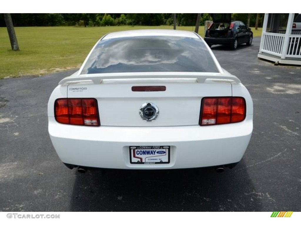 2007 Mustang GT/CS California Special Coupe - Performance White / Black/Dove Accent photo #6