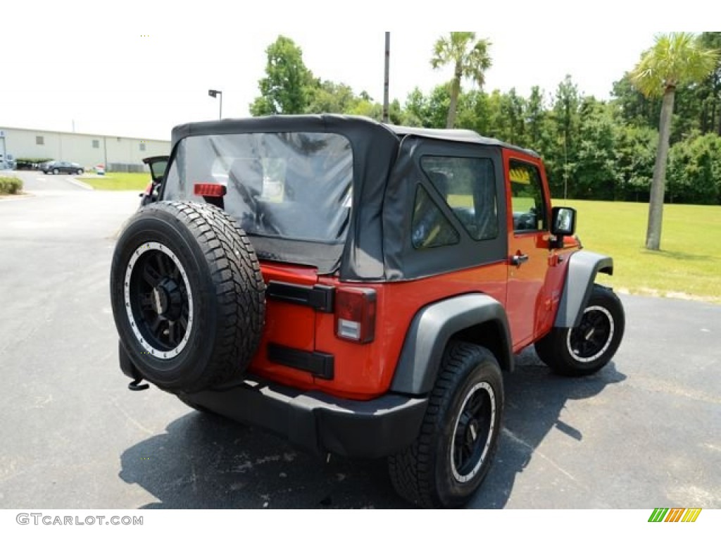 2011 Wrangler Sport 4x4 - Bright White / Black photo #5