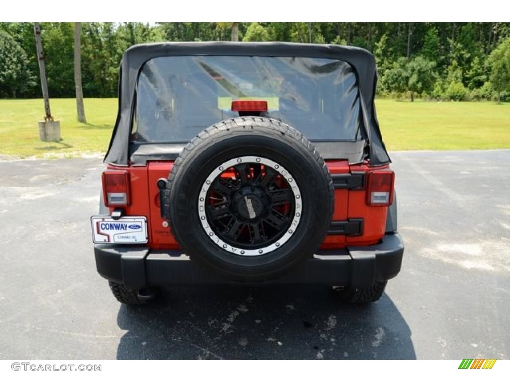 2011 Wrangler Sport 4x4 - Bright White / Black photo #6