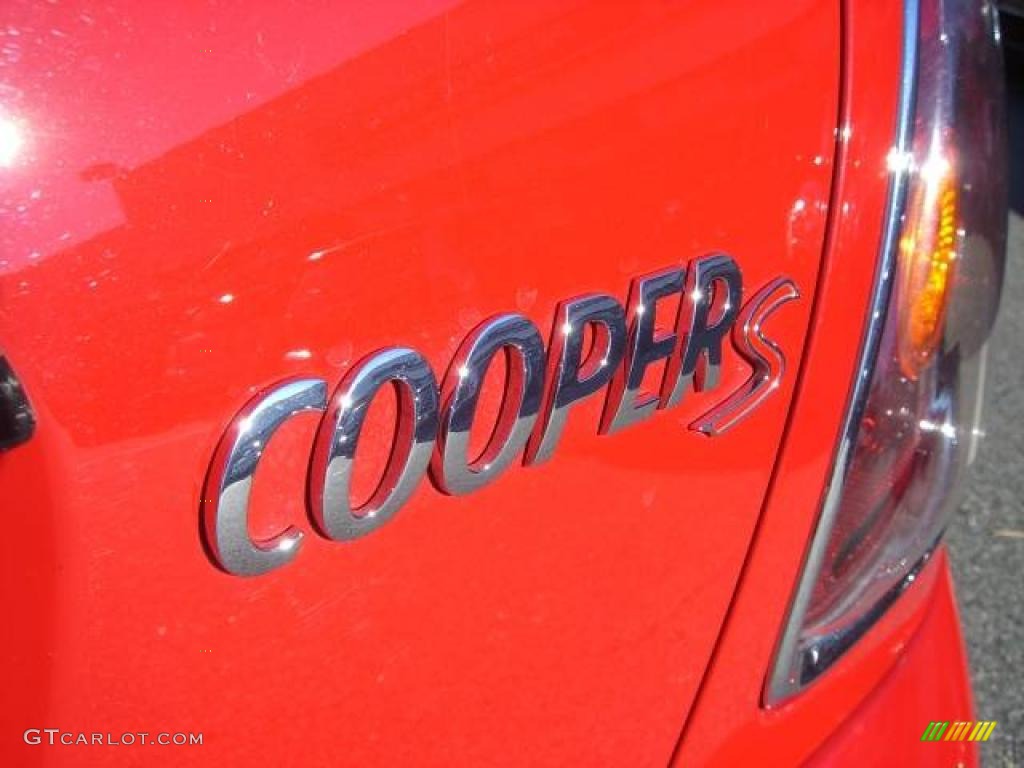 2007 Cooper S John Cooper Works Hardtop - Chili Red / Punch Carbon Black photo #37