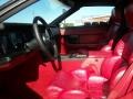 1989 Bright Red Chevrolet Corvette Coupe  photo #3