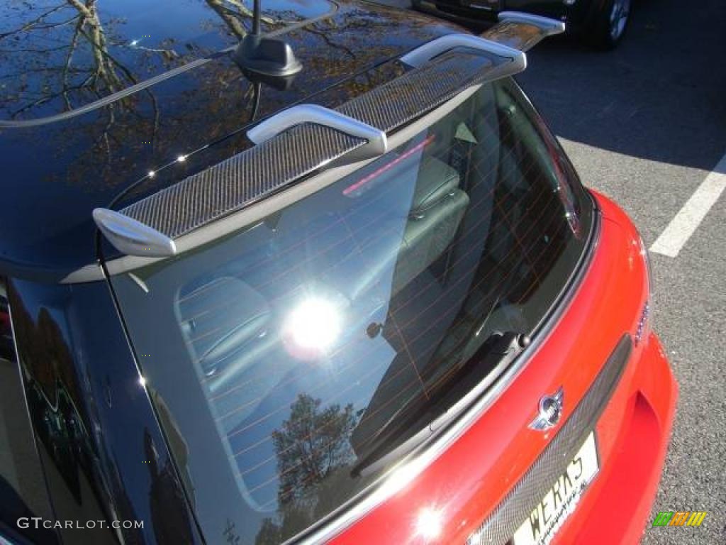 2007 Cooper S John Cooper Works Hardtop - Chili Red / Punch Carbon Black photo #41