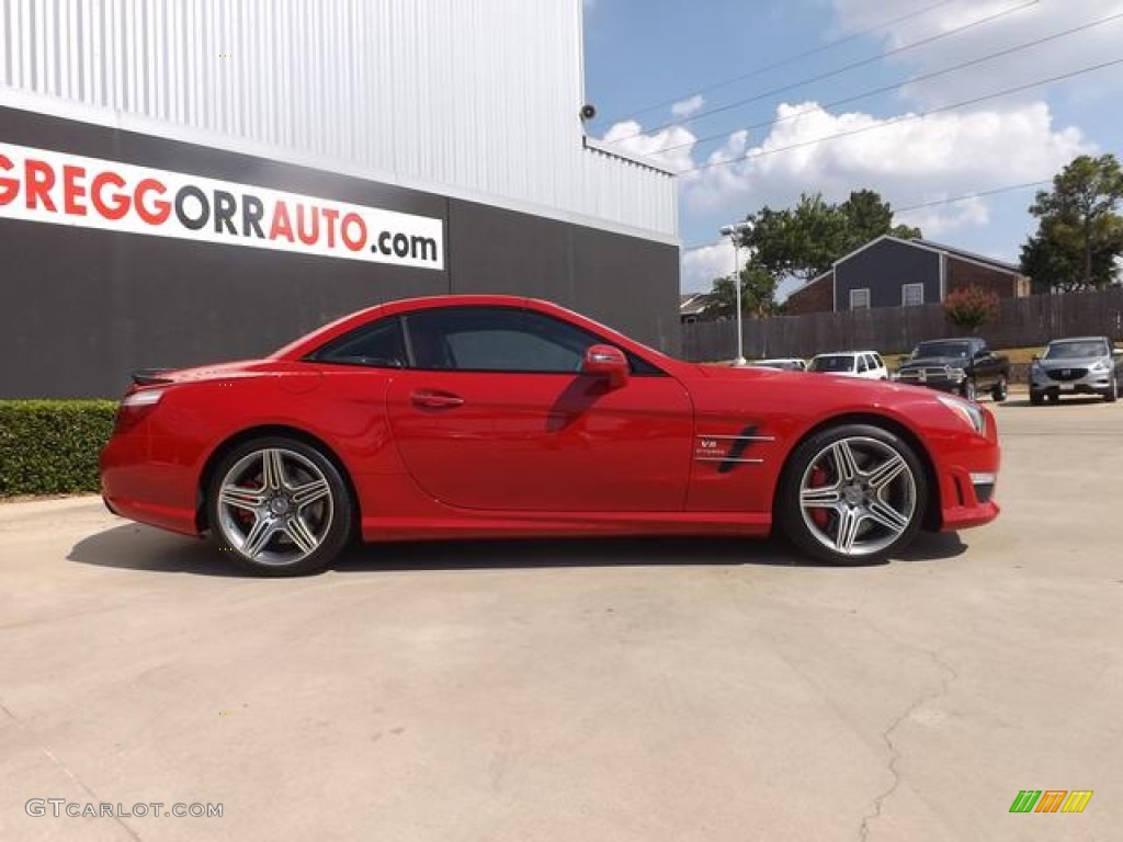 2013 SL 63 AMG Roadster - Mars Red / AMG Red/Black photo #9