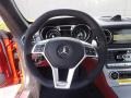 2013 Mercedes-Benz SL AMG Red/Black Interior Steering Wheel Photo