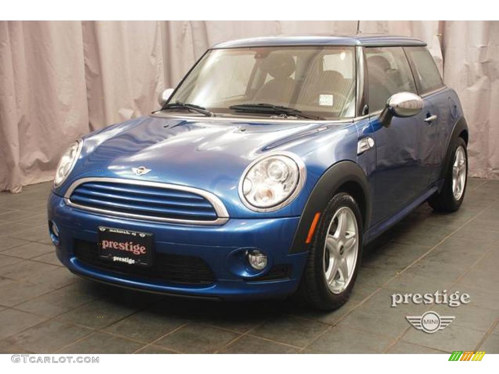 Lightning Blue Metallic Mini Cooper