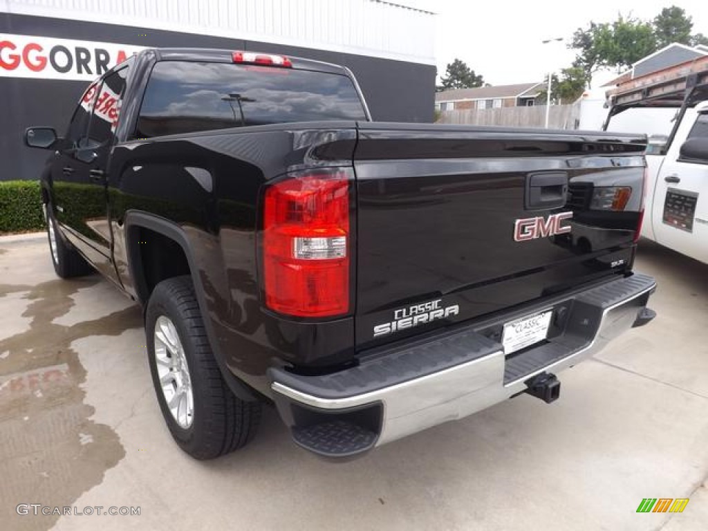 2014 Sierra 1500 SLE Crew Cab - Onyx Black / Cocoa/Dune photo #4