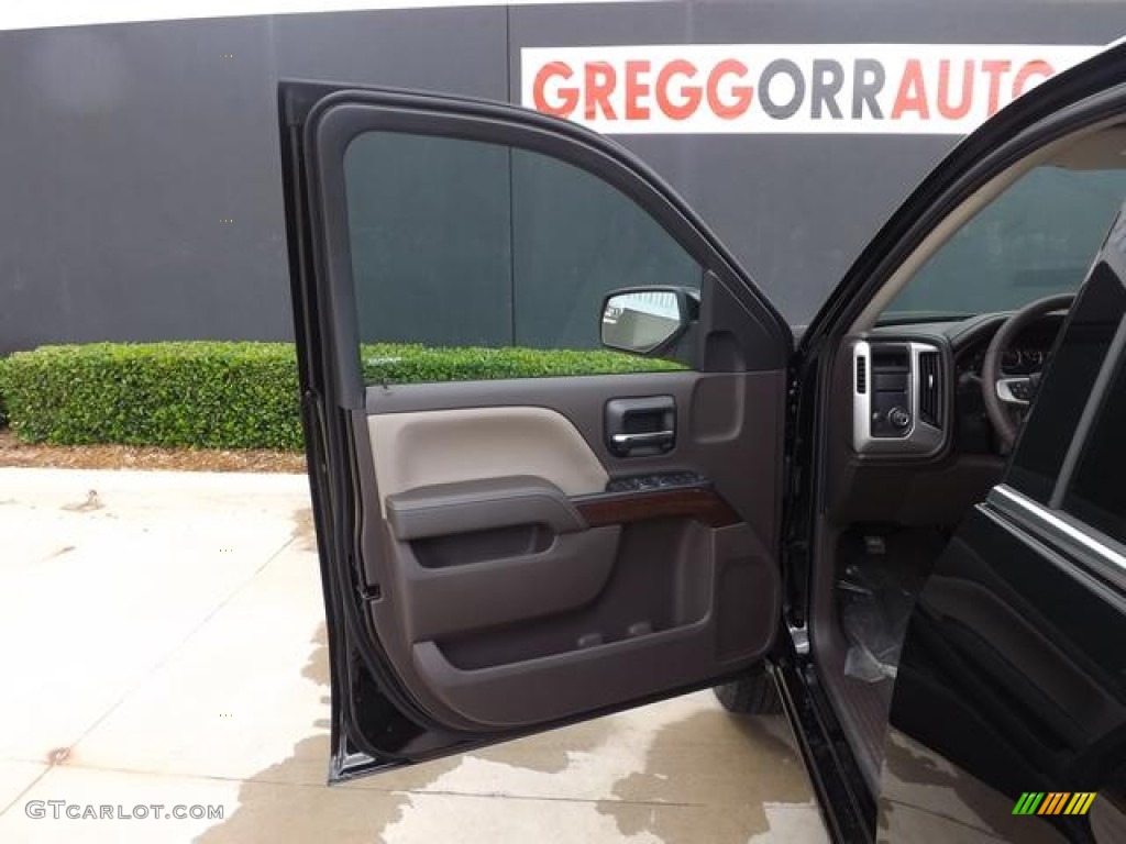 2014 Sierra 1500 SLE Crew Cab - Onyx Black / Cocoa/Dune photo #23