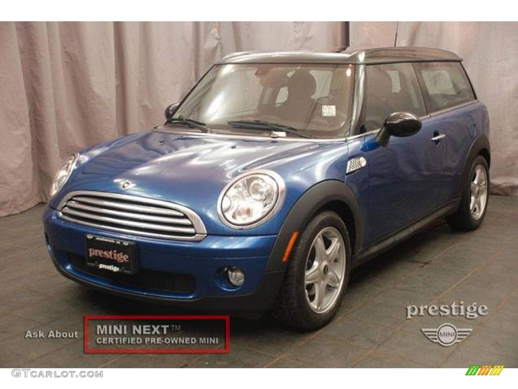 Lightning Blue Metallic Mini Cooper