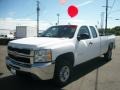 Summit White - Silverado 2500HD Extended Cab Photo No. 5