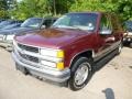 1999 Dark Carmine Red Metallic Chevrolet Suburban K1500 LT 4x4  photo #3