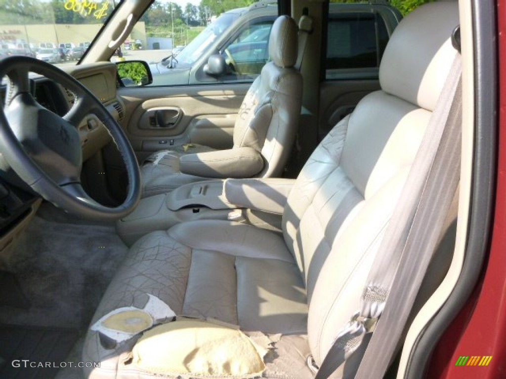 1999 Suburban K1500 LT 4x4 - Dark Carmine Red Metallic / Neutral photo #6