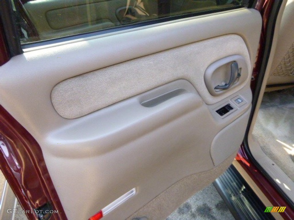 1999 Suburban K1500 LT 4x4 - Dark Carmine Red Metallic / Neutral photo #10