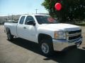 Summit White - Silverado 2500HD Extended Cab Photo No. 35