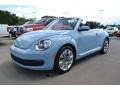 2013 Denim Blue Volkswagen Beetle 2.5L Convertible  photo #1