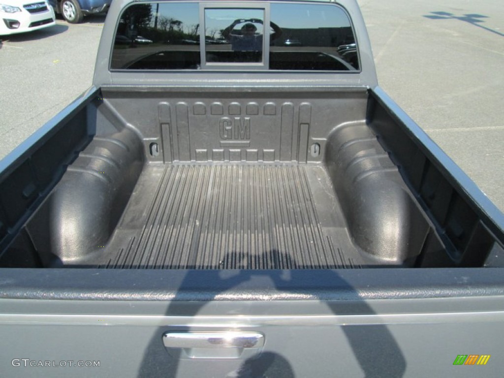 2009 Canyon SLE Crew Cab 4x4 - Dark Steel Gray Metallic / Ebony photo #19