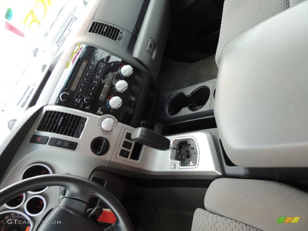 2008 Tundra SR5 Double Cab - Super White / Graphite Gray photo #20