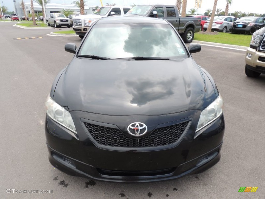 2008 Camry SE - Black / Ash photo #2