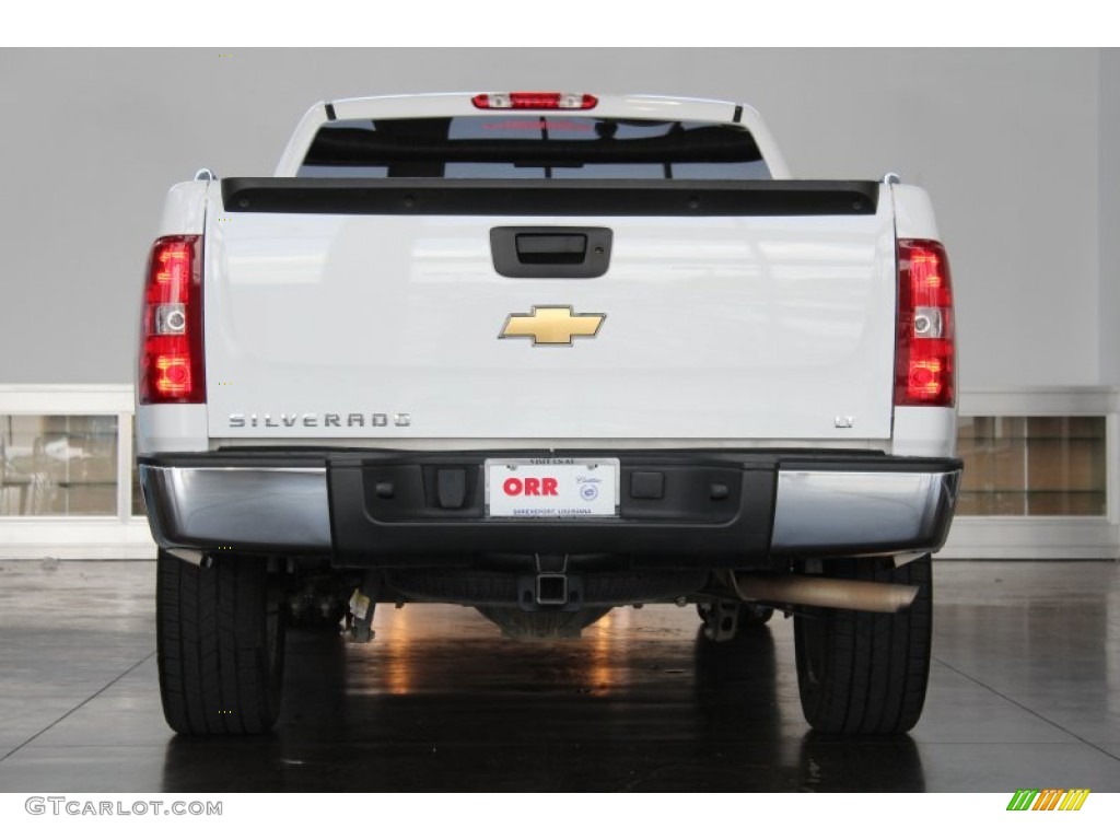 2009 Silverado 1500 LT Extended Cab - Summit White / Ebony photo #9