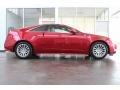 2012 Crystal Red Tintcoat Cadillac CTS Coupe  photo #7