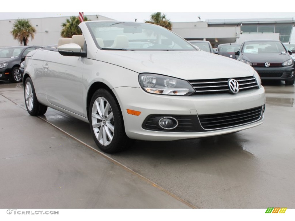 2012 Eos Komfort - Silver Leaf Metallic / Cornsilk Beige photo #1