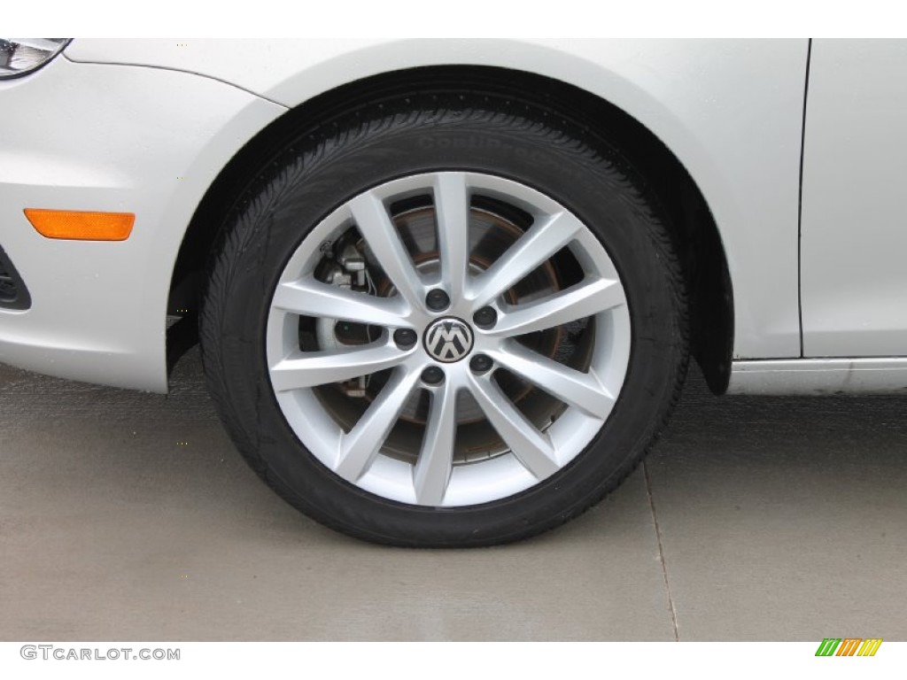 2012 Eos Komfort - Silver Leaf Metallic / Cornsilk Beige photo #4