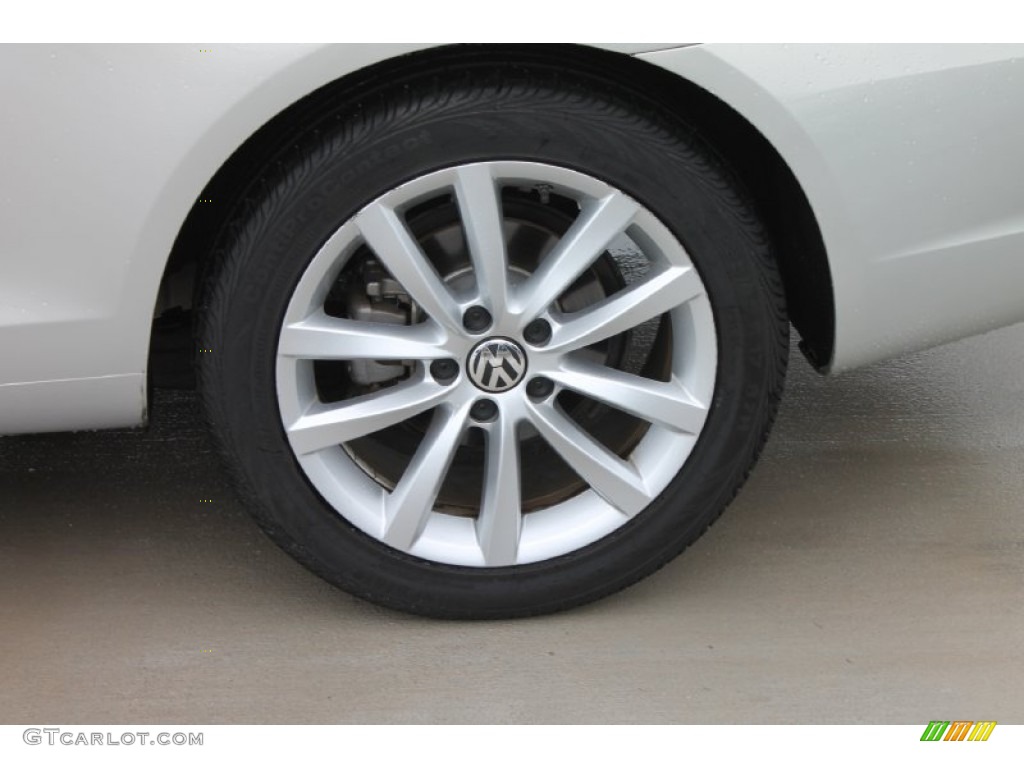 2012 Eos Komfort - Silver Leaf Metallic / Cornsilk Beige photo #6
