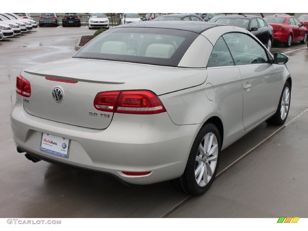 2012 Eos Komfort - Silver Leaf Metallic / Cornsilk Beige photo #17