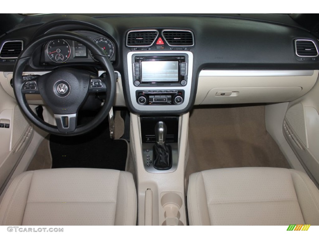 2012 Eos Komfort - Silver Leaf Metallic / Cornsilk Beige photo #40