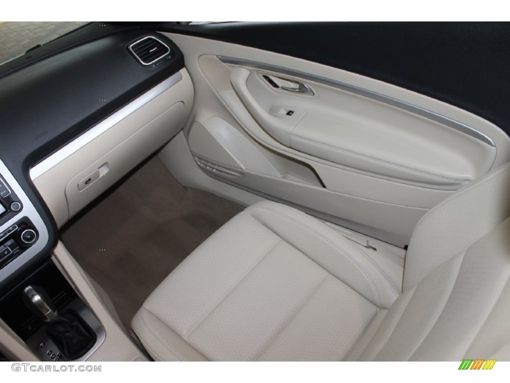 2012 Eos Komfort - Silver Leaf Metallic / Cornsilk Beige photo #42