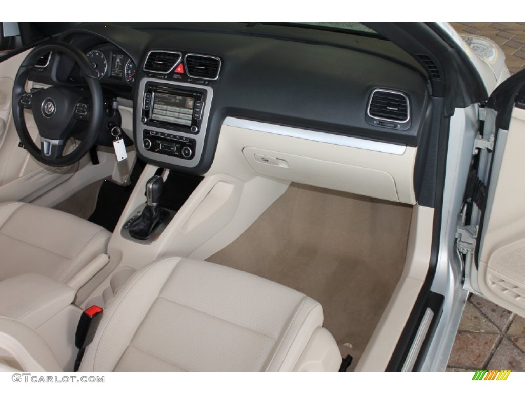 2012 Eos Komfort - Silver Leaf Metallic / Cornsilk Beige photo #45