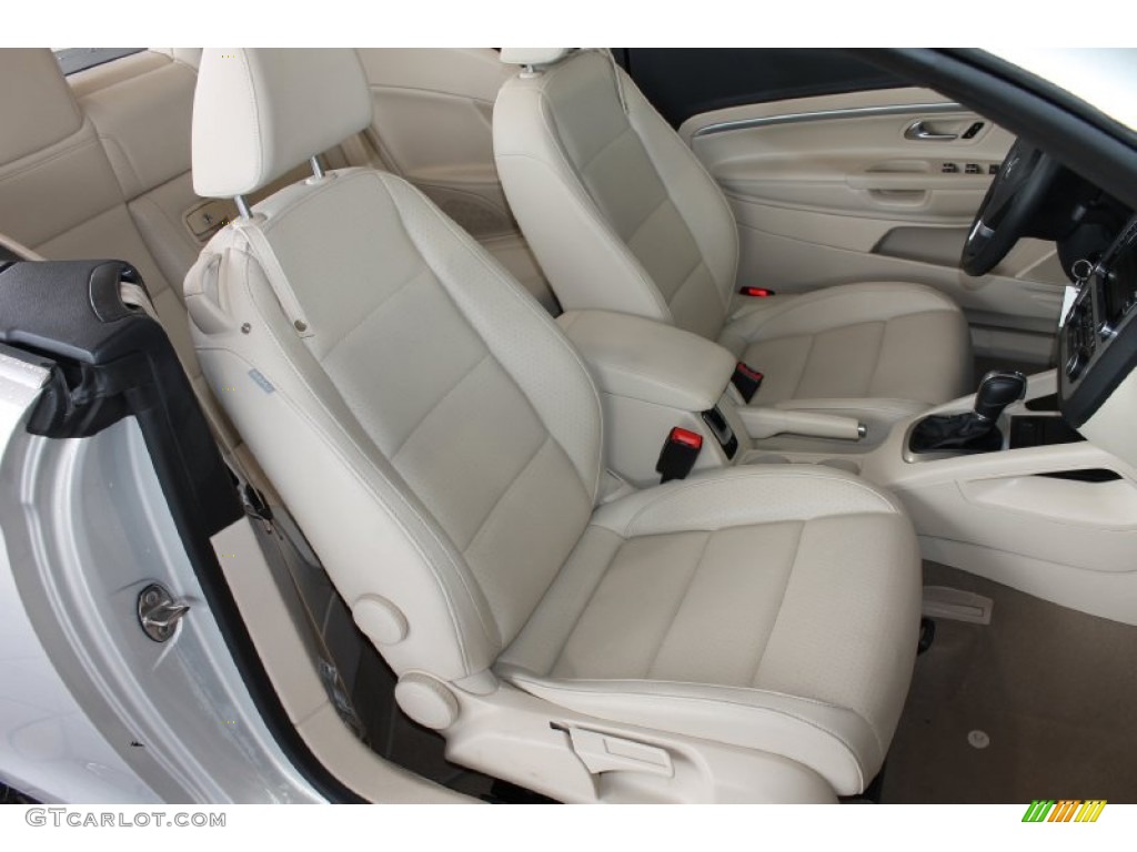 2012 Eos Komfort - Silver Leaf Metallic / Cornsilk Beige photo #46
