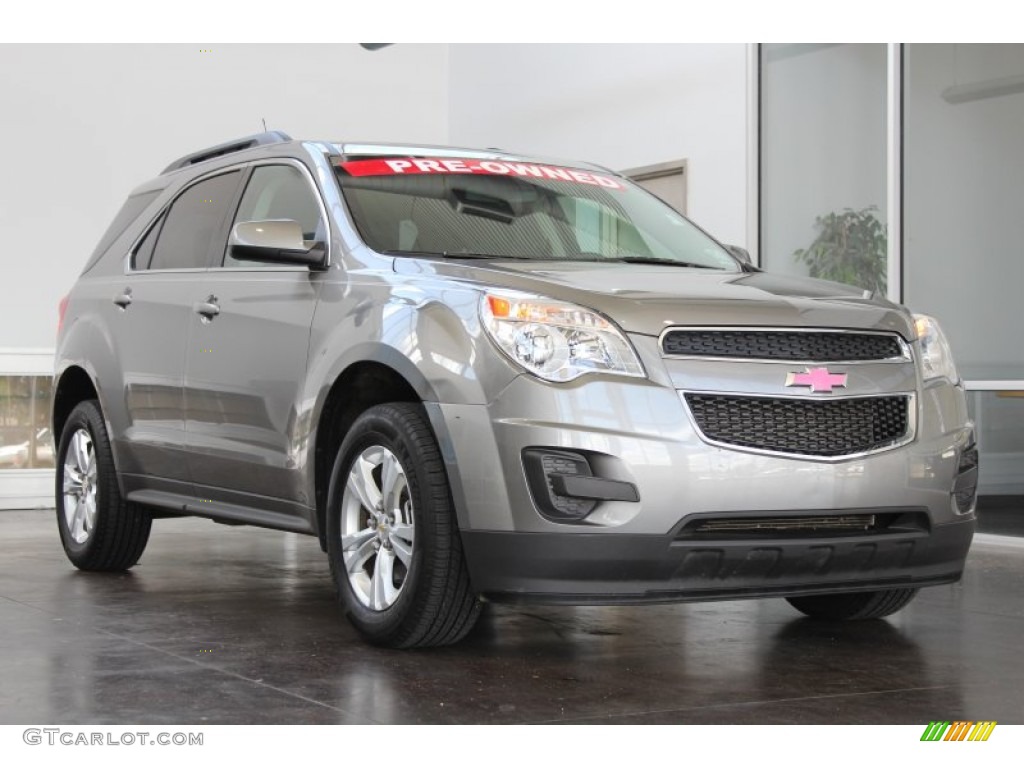 2012 Equinox LT - Graystone Metallic / Jet Black photo #2