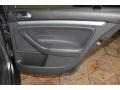 Anthracite 2008 Volkswagen GLI Sedan Door Panel