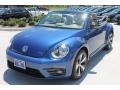 2013 Reef Blue Metallic Volkswagen Beetle Turbo Convertible  photo #3