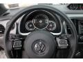 2013 Volkswagen Beetle Titan Black Interior Steering Wheel Photo