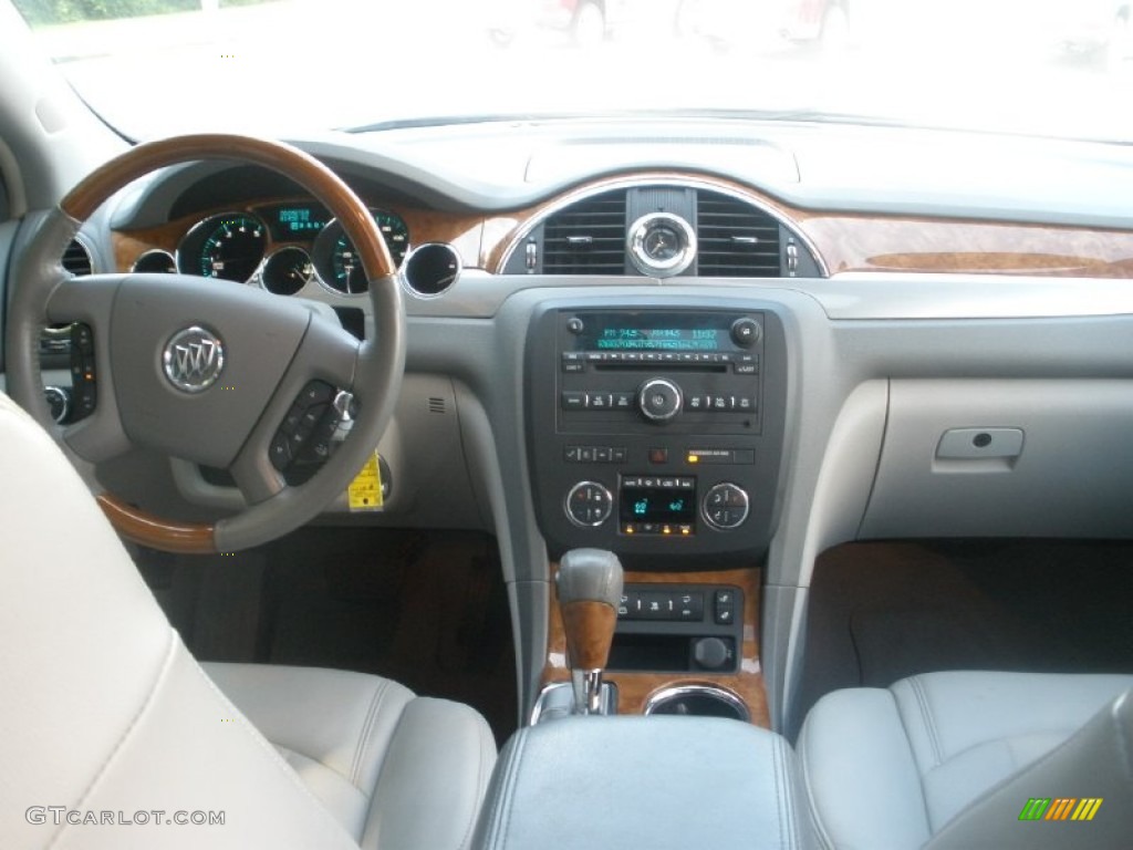 2008 Enclave CXL AWD - White Opal / Titanium/Dark Titanium photo #4