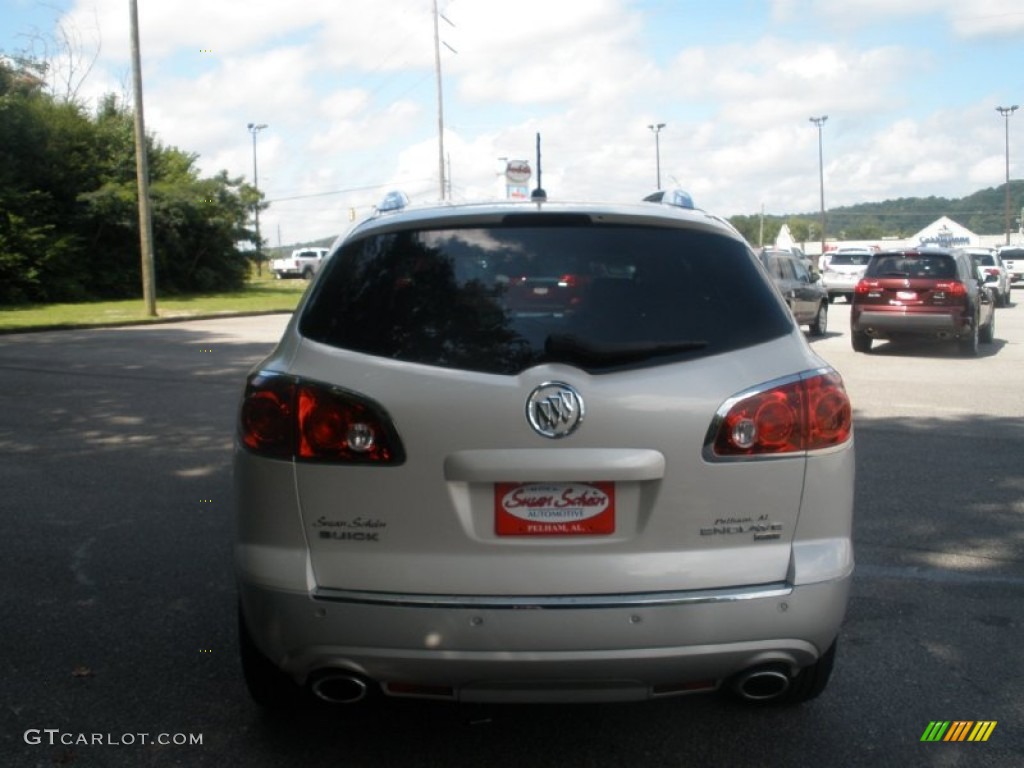 2008 Enclave CXL AWD - White Opal / Titanium/Dark Titanium photo #10