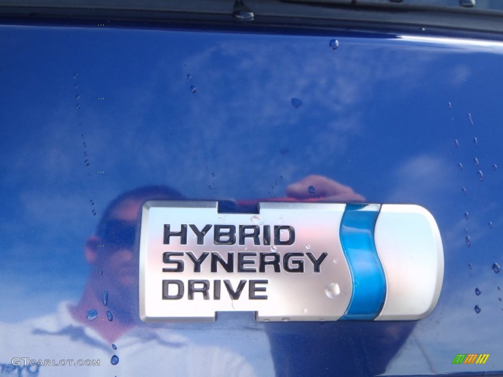 2010 Prius Hybrid III - Blue Ribbon Metallic / Misty Gray photo #5