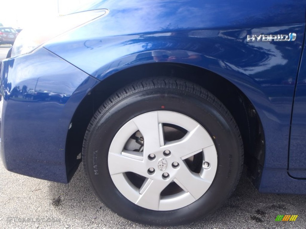 2010 Prius Hybrid III - Blue Ribbon Metallic / Misty Gray photo #9