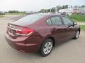 Crimson Red Pearl - Civic LX Sedan Photo No. 18