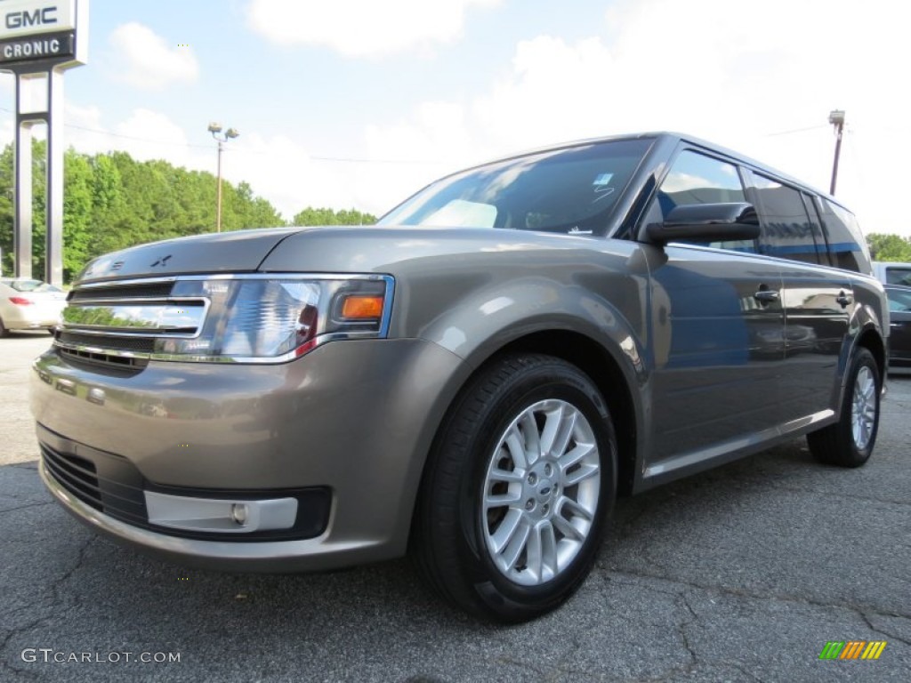 2013 Flex SEL - Mineral Gray Metallic / Charcoal Black photo #3