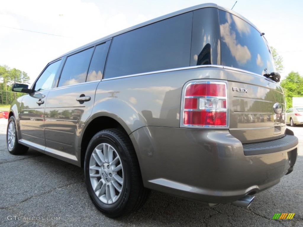 2013 Flex SEL - Mineral Gray Metallic / Charcoal Black photo #5