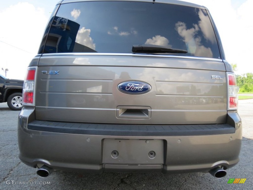 2013 Flex SEL - Mineral Gray Metallic / Charcoal Black photo #6