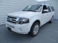 2013 White Platinum Tri-Coat Ford Expedition EL Limited  photo #7