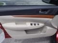 Ivory 2013 Subaru Outback 2.5i Limited Door Panel