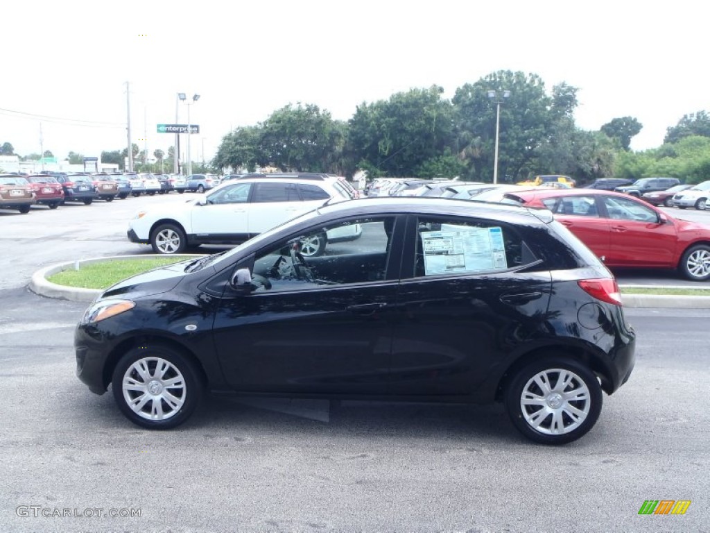 Brilliant Black 2013 Mazda MAZDA2 Sport Exterior Photo #83625817