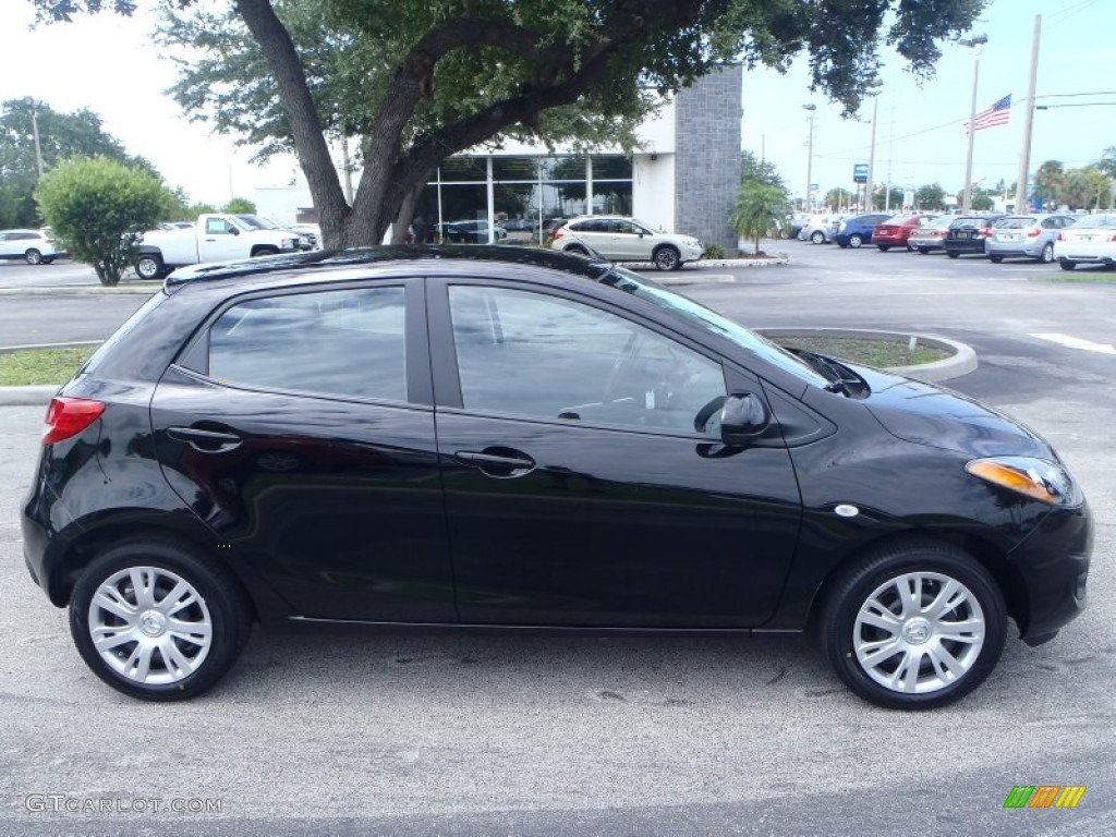 Brilliant Black 2013 Mazda MAZDA2 Sport Exterior Photo #83625866