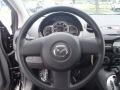 Black 2013 Mazda MAZDA2 Sport Steering Wheel