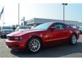 2012 Red Candy Metallic Ford Mustang V6 Premium Coupe  photo #6