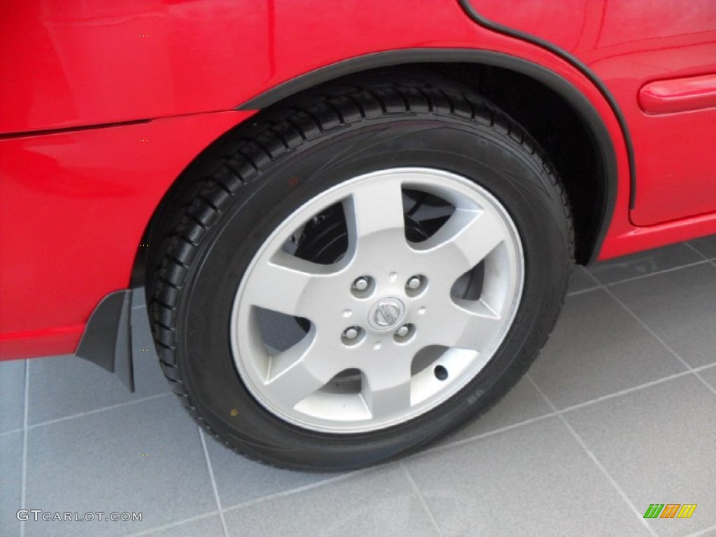 2006 Sentra 1.8 S Special Edition - Code Red / Charcoal photo #25